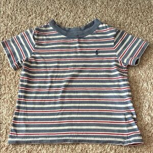 Polo by Ralph Lauren Kids Striped Tee - Blue, Red, White